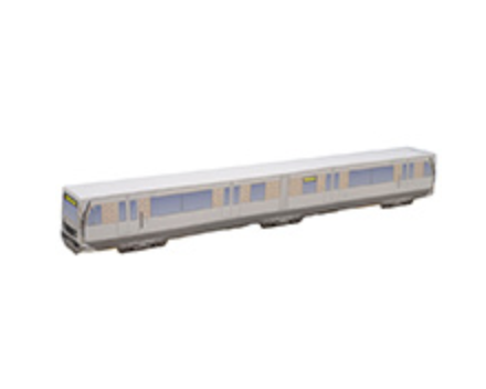 Art Primo 3D Paper Trains