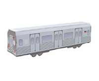 Art Primo 3D Paper Trains