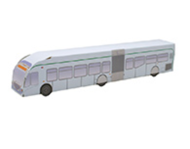 Art Primo 3D Paper Busses