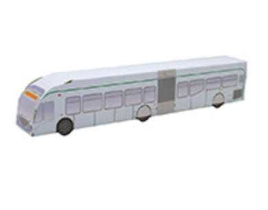 Art Primo 3D Paper Busses