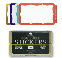 Egg Shell Premium Mixed Sticker Pack