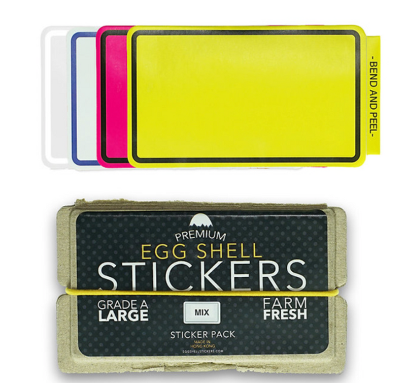 Egg Shell Premium Mixed Sticker Pack