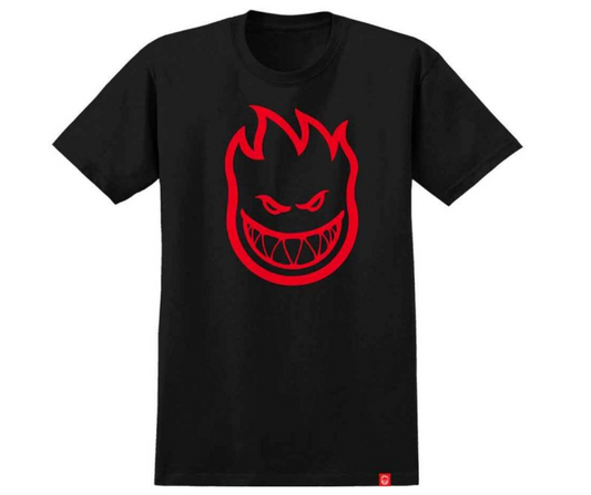 Spitfire Bighead Short Sleeve Tee front view showing Bighead graphic print
