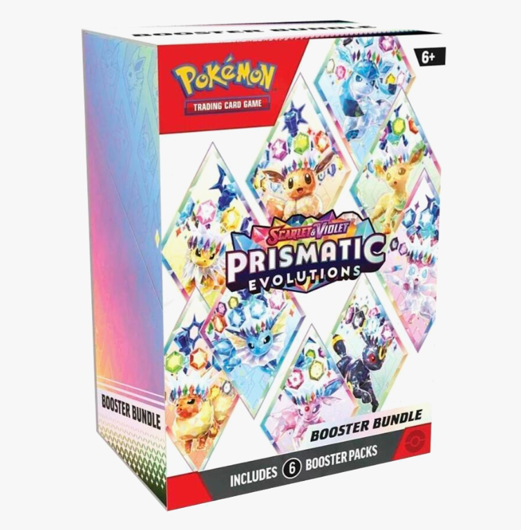 this is an image of Prismatic Evolutions Booster Bundle