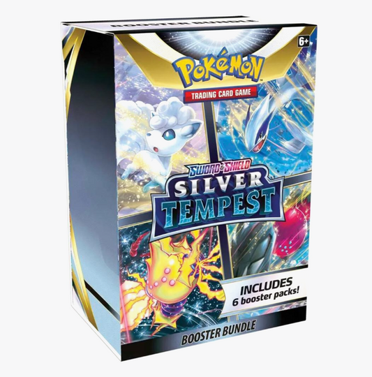 this is an image of Silver Tempest Booster Bundle - SWSH12: Silver Tempest (SWSH12)
