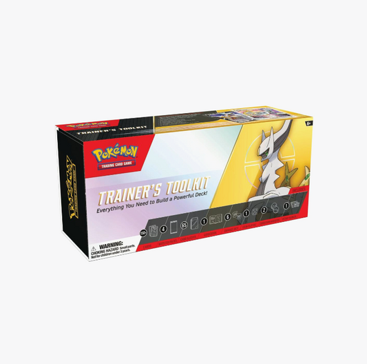 this is an image of Pokemon TCG: Trainer's Toolkit (2023) - Miscellaneous Cards & Products (MCAP)