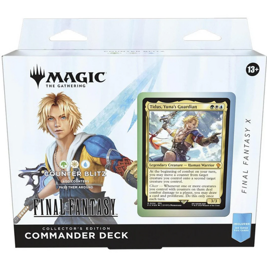 Final Fantasy Commander Deck Counter Blitz Collectors Edition