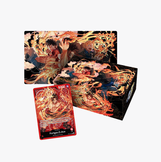 One Piece Card Game: Special Goods Set -Ace/Sabo/Luffy (Unopened)