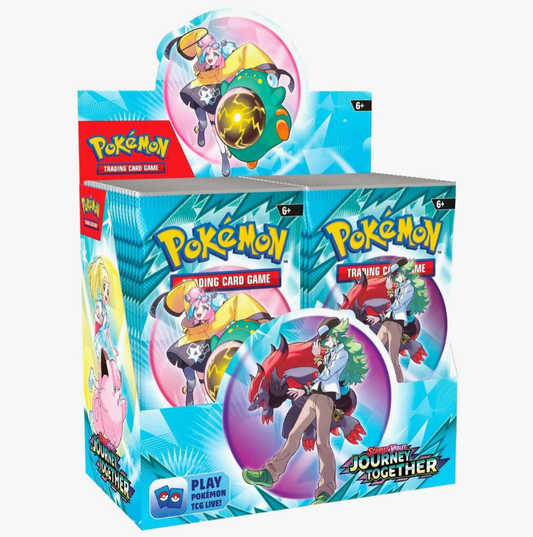Pokemon Scarlet & Violet: Journey Together Booster Pack Display