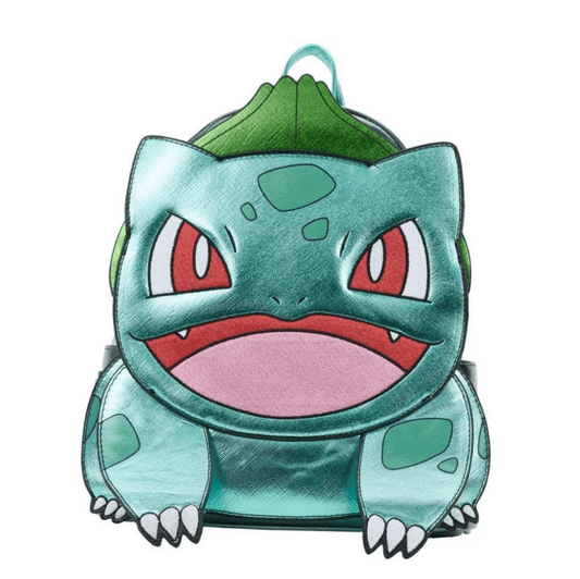 Loungefly Pokemon Bulbasaur Metallic Mini Backpack