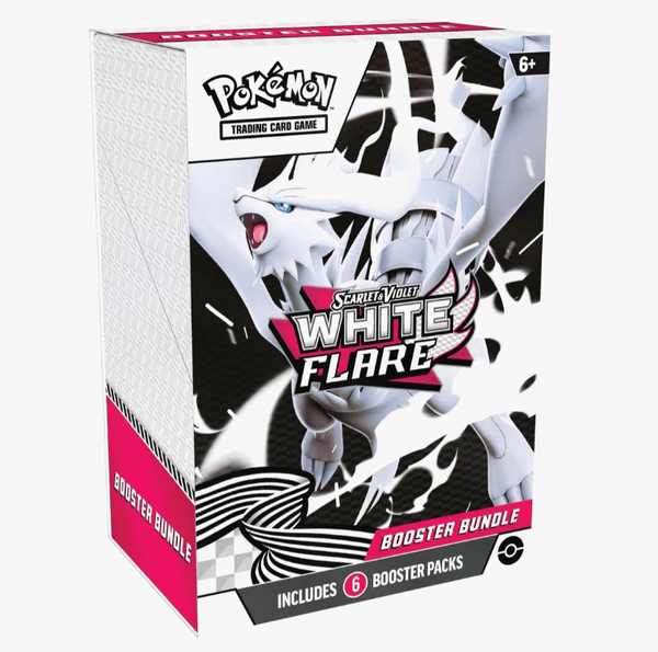 Pokemon TCG White Flare Booster Bundle packaging showing set branding