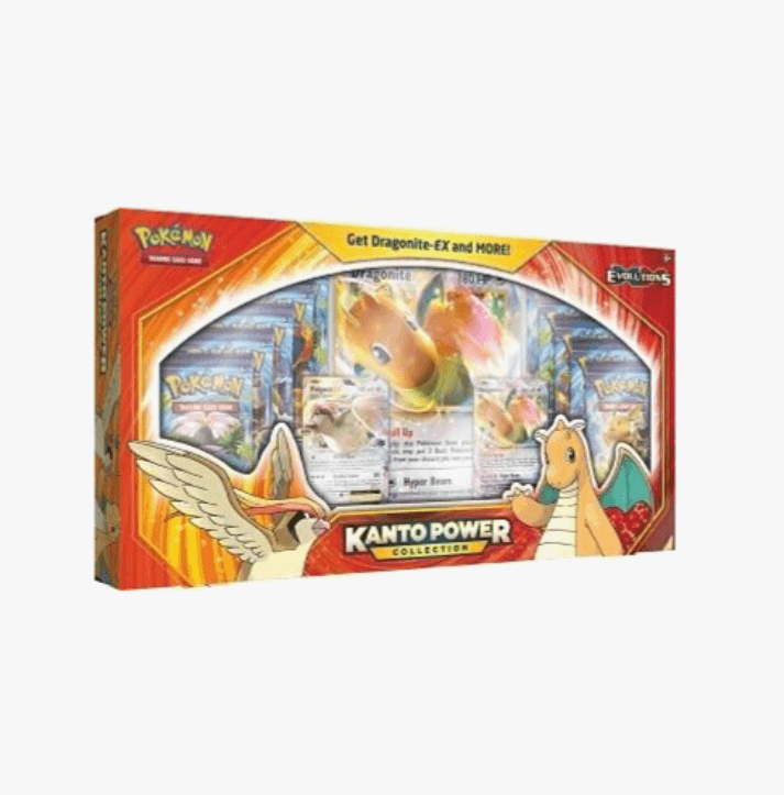 Pokémon Kanto Power Collection — Dragonite EX & Pidgeot EX (XY Evolutions)