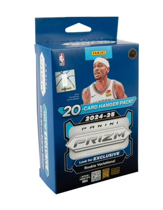 2024-25 Panini Prizm Basketball Trading Cards Hanger Box