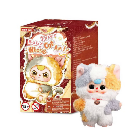 Baby Three Whose Cat Is This Plush Series Blind Box