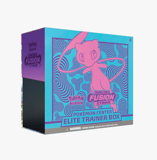 Fusion Strike Pokemon Center Elite Trainer Box (Exclusive) - SWSH08