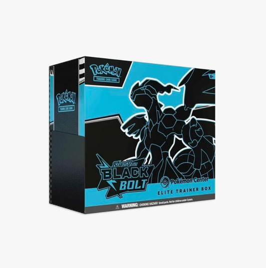 Black Bolt Pokemon Center Elite Trainer Box (Exclusive)