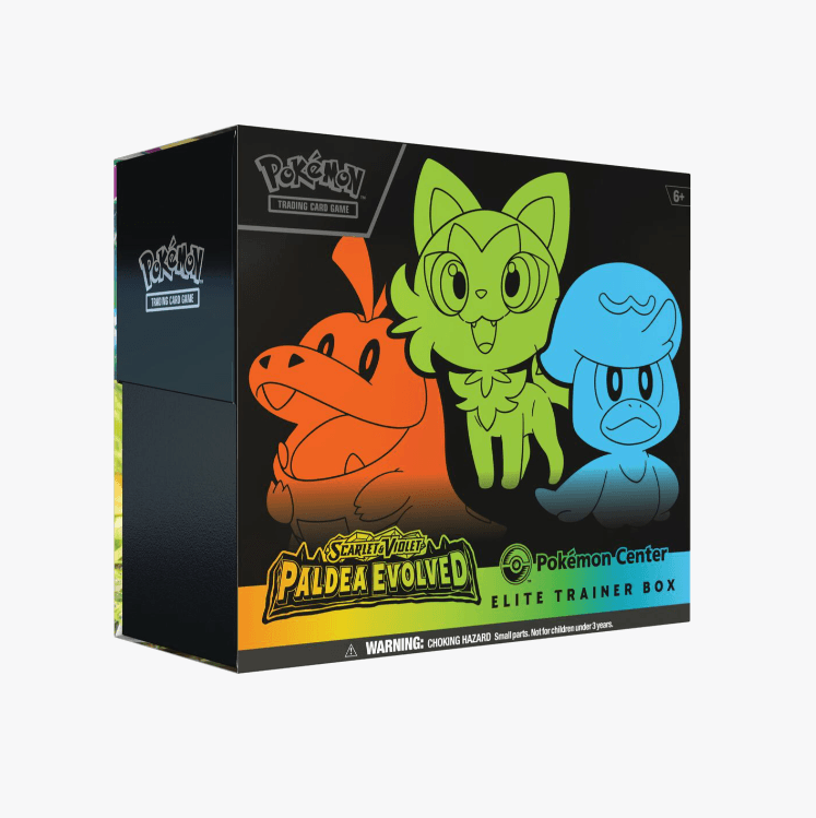Paldea Evolved Pokemon Center Elite Trainer Box (Exclusive)