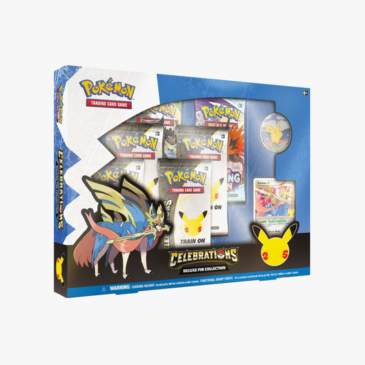 Celebrations Deluxe Pin Collection [Zacian LV. X]