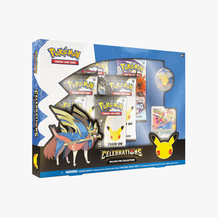 Celebrations Deluxe Pin Collection [Zacian LV. X]
