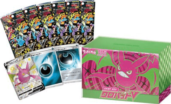 Pokmon Card Game Sword & Shield Shiny Box Crobat V Japanese Edition