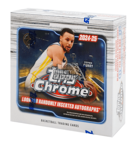 2024-25 Topps Chrome Basketball Mega Box
