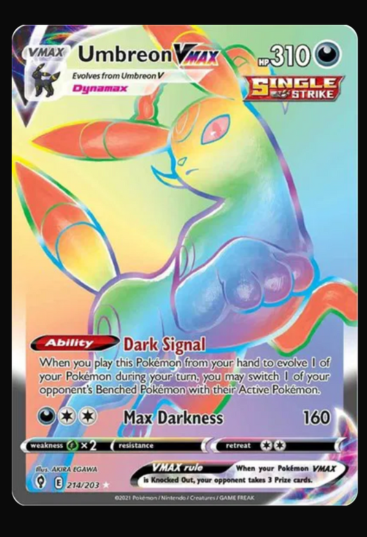 Umbreon VMAX 214/203 PSA 10