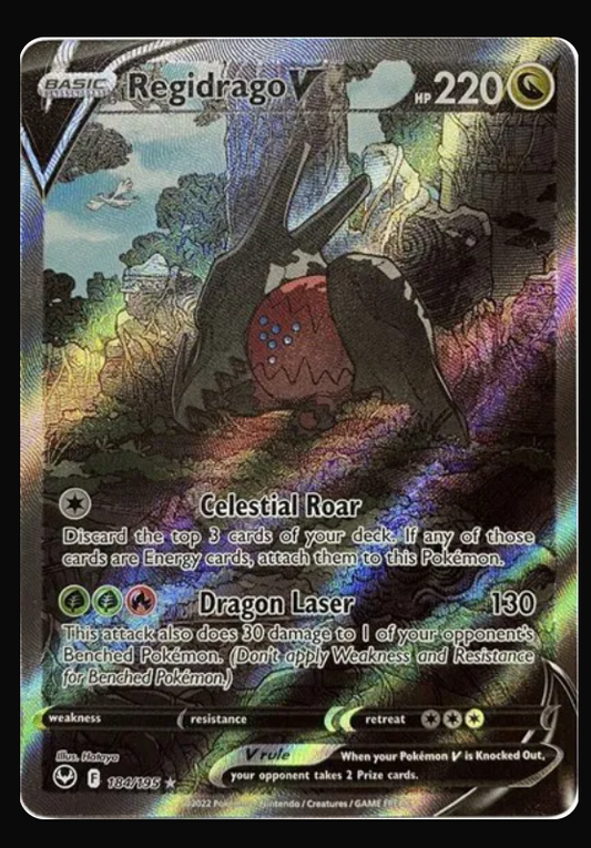 Regidrago V 184/195 PSA 10