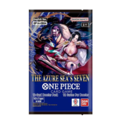 The Azure Sea's Seven Sleeved Booster Pack OP14