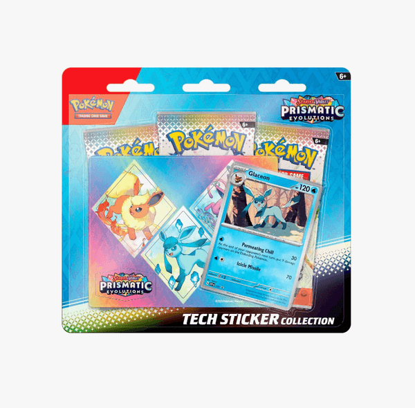 Prismatic Evolutions Tech Sticker Collection