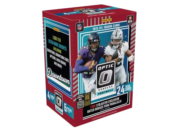 2025 Panini NFL Optic Donruss Football Blaster Box