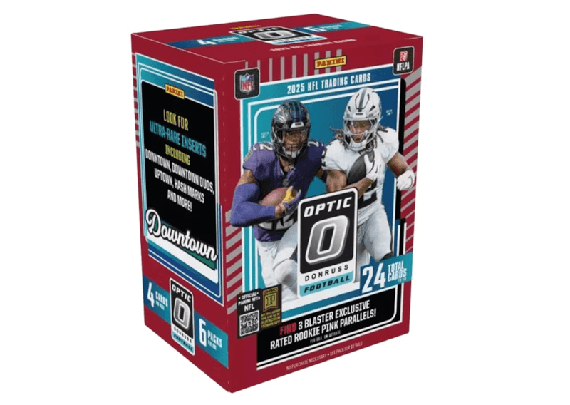 2025 Panini NFL Optic Donruss Football Blaster Box