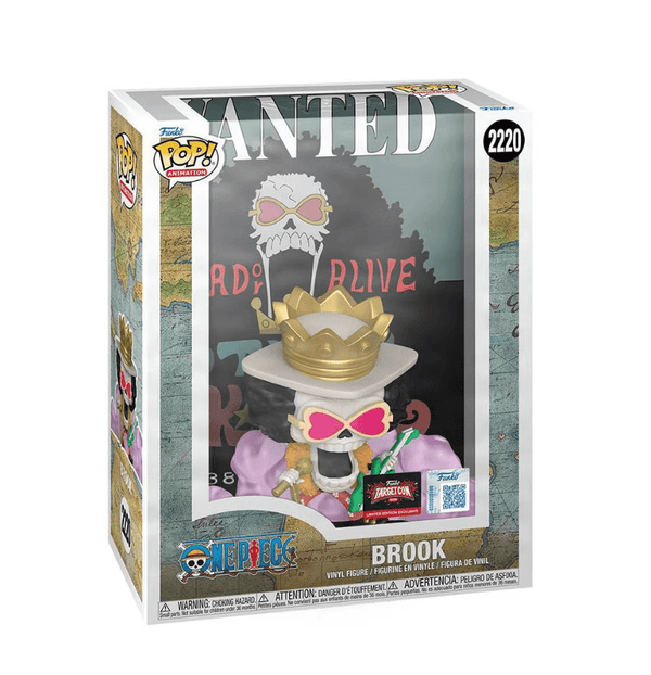 Funko POP! Animation: One Piece Brook Limited Edition Exclusive Vinyl Figure #2220