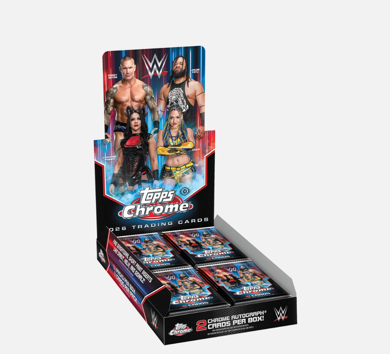2026 Topps Chrome WWE - Hobby Box
