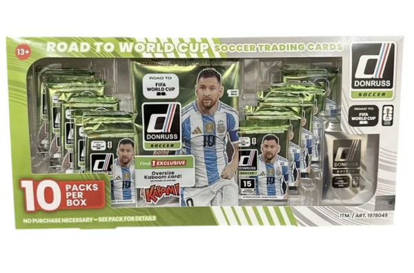 2025-26 Donruss Road FIFA World Cup Soccer Jumbo Kaboom