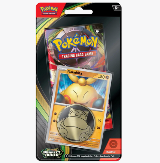 Pokemon TCG Perfect Order Single Pack Blister Makuhita product photo of sealed packaging