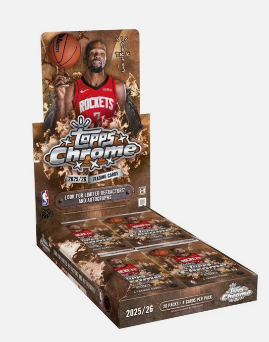 2025-26 Topps Chrome Cactus Jack Basketball Hobby Box product photo