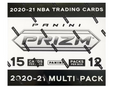 2020-21 Panini Prizm Basketball Factory Sealed Multi-Pack Cello Box