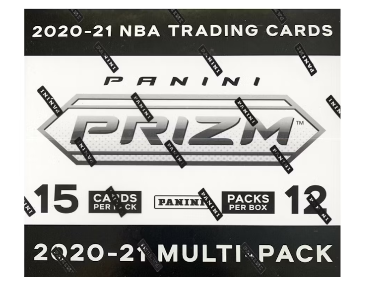 2020-21 Panini Prizm Basketball Factory Sealed Multi-Pack Cello Box