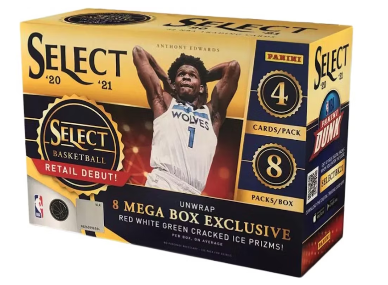 2020-21 Panini Select Basketball Mega Box