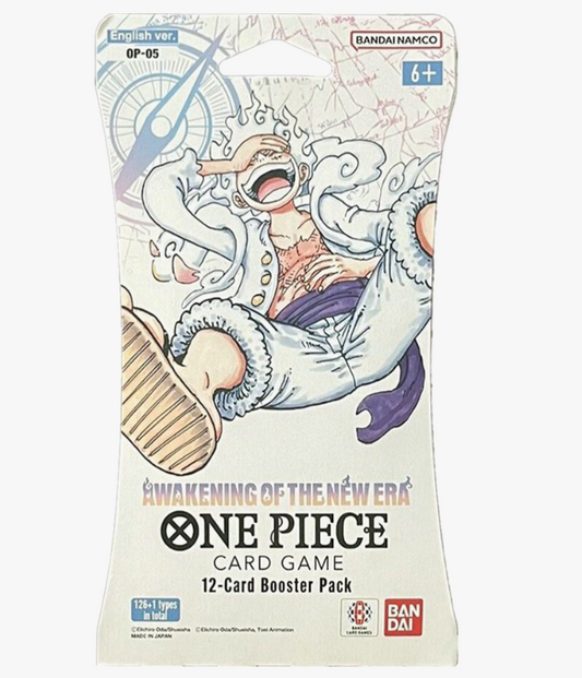 One Piece Card Game Awakening of the New Era OP05 sleeved booster pack factory sealed