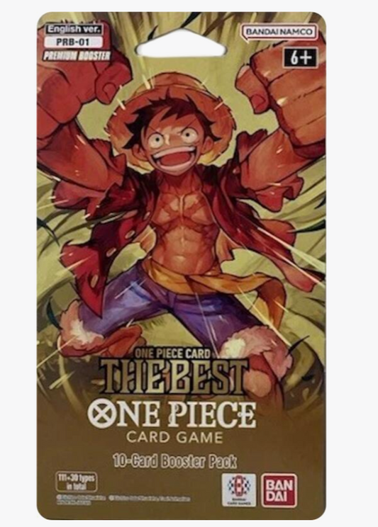 One Piece Card Game Premium Booster The Best PRB-01 sleeved pack factory sealed