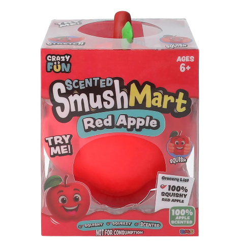 SmushMart Red Apple Scented Squishy Toy