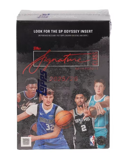 2025/26 Topps Signature Class Basketball Blaster Box