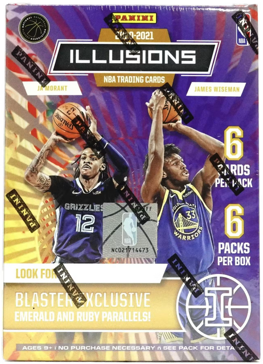 2020/21 Panini Illusions Basketball Blaster Box