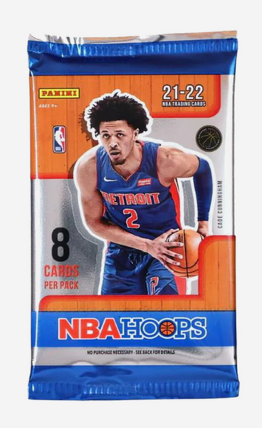 2021/22 Panini NBA Hoops Basketball Retail Pack
