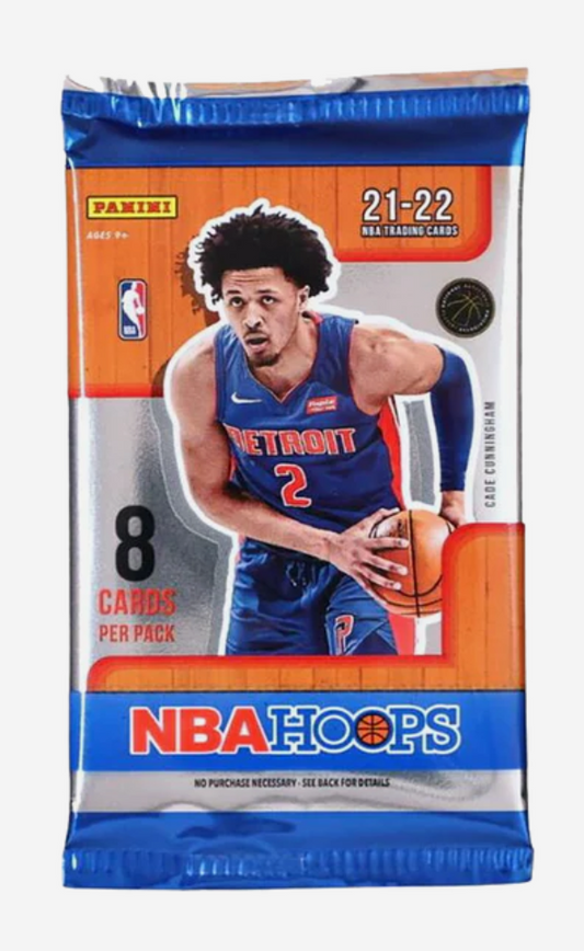 2021/22 Panini NBA Hoops Basketball Retail Pack