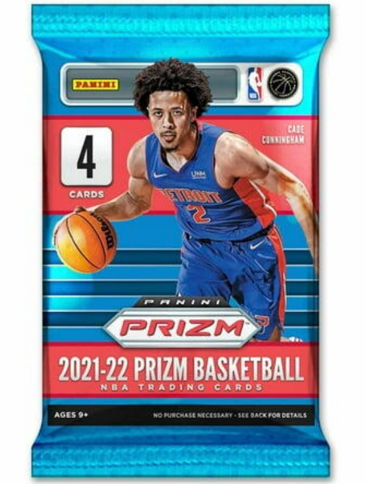 2021-22 Prizm Basketball Trading Card RETAIL Pack