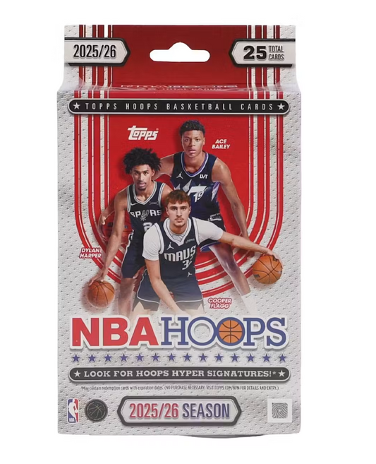 2025/26 Topps Hoops Basketball Hanger Box