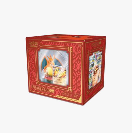 Pokemon TCG Charizard ex Super Premium Collection front view factory sealed