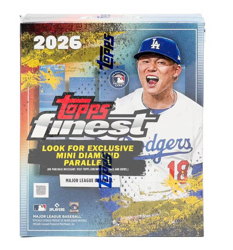 2026 Topps Finest Baseball Mega Box
